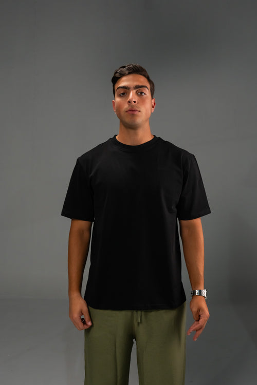 Black Basic Tee