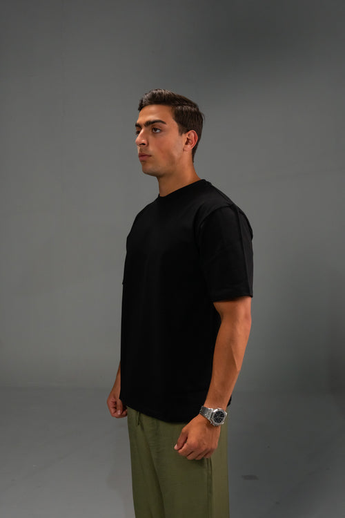 Black Basic Tee