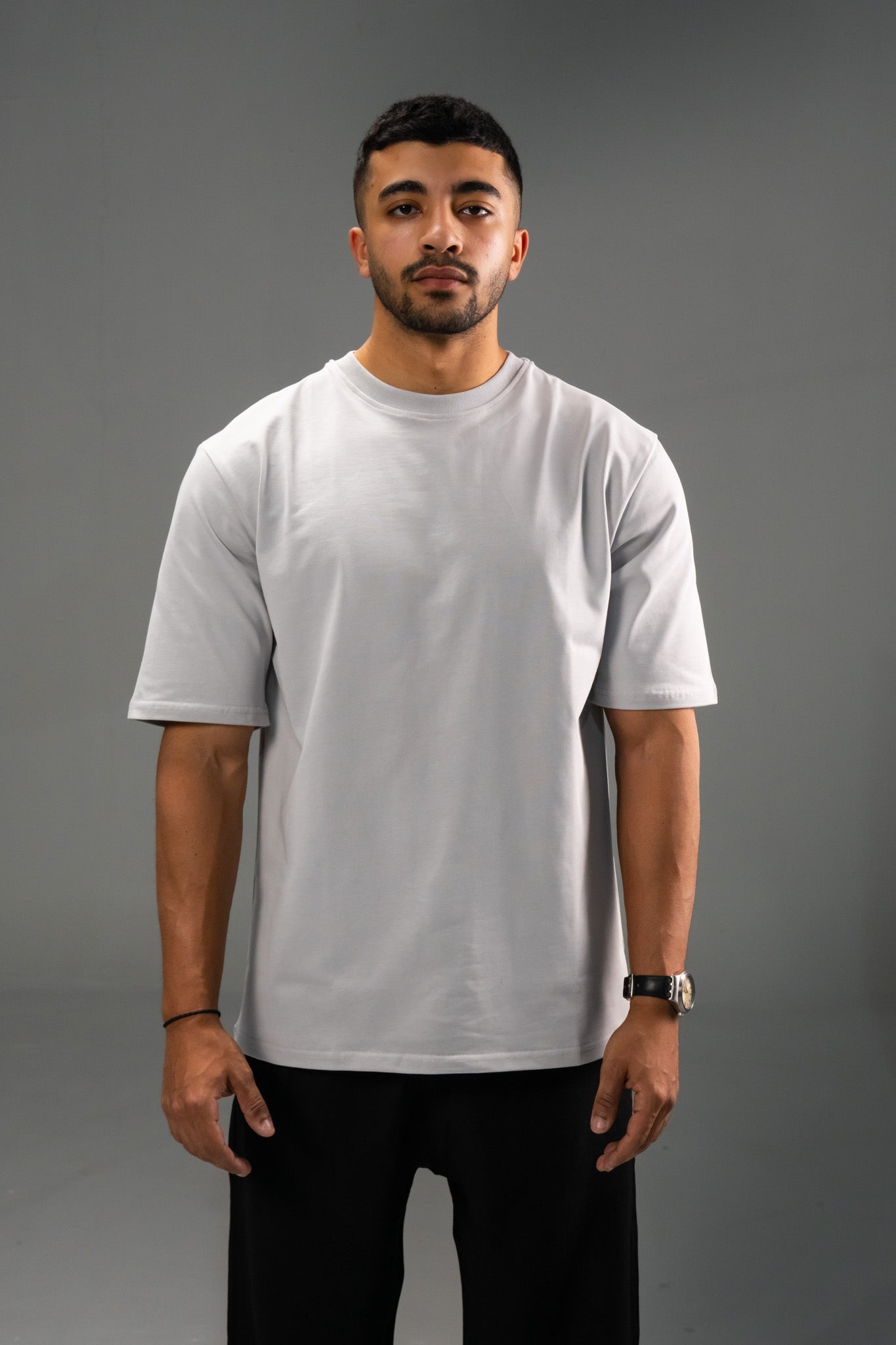 Light Grey Basic Tee
