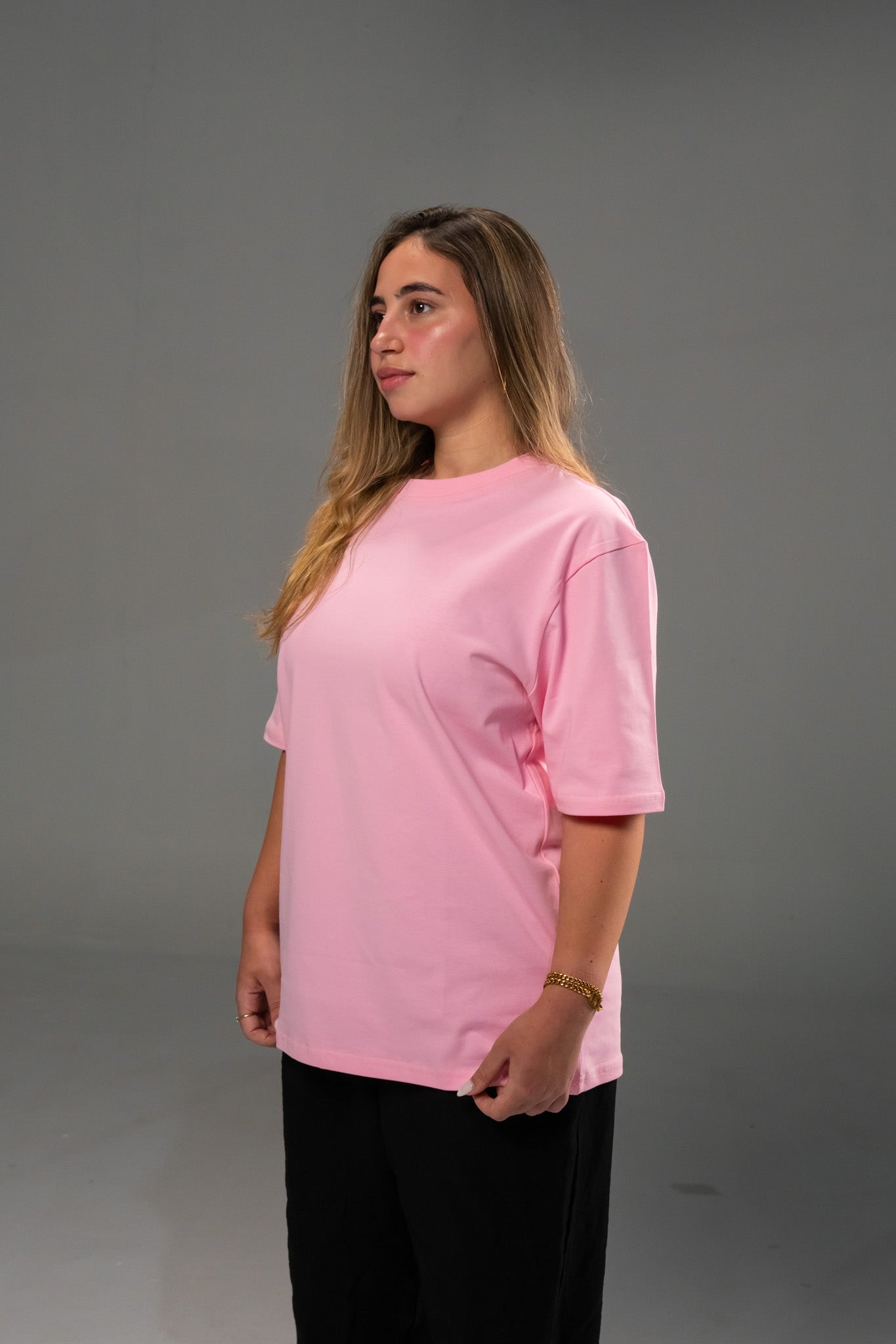 Pink Basic Tee