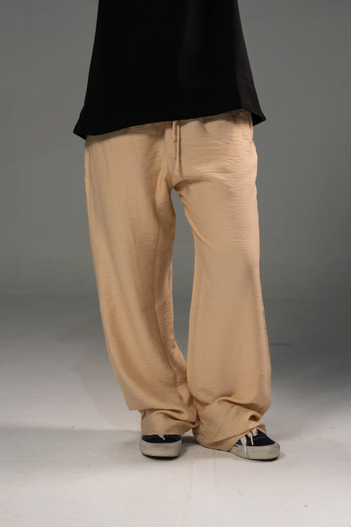 Beige Linen Pants