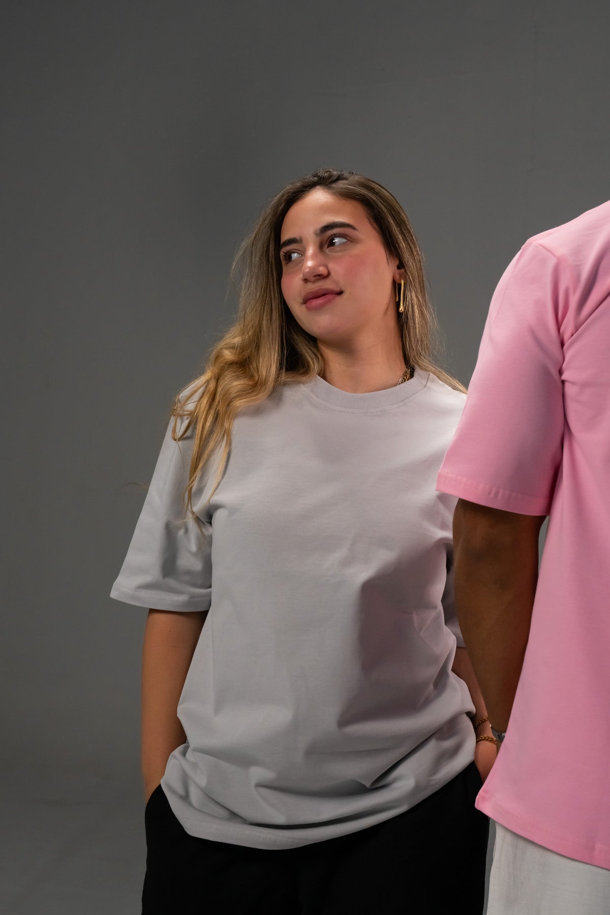Light Grey Basic Tee