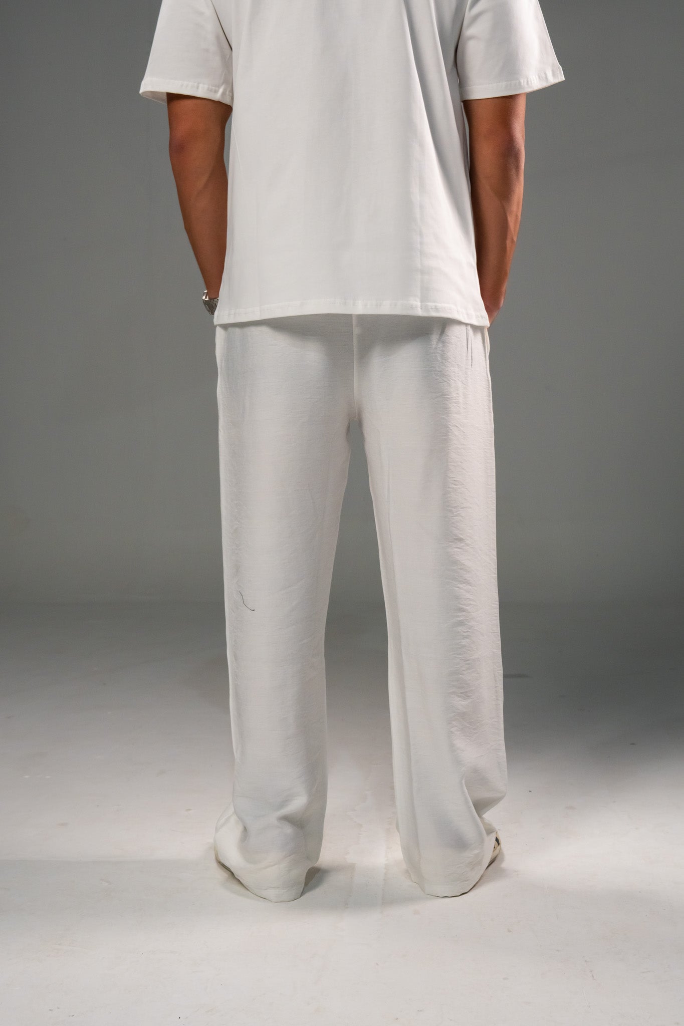 White Basic Tee