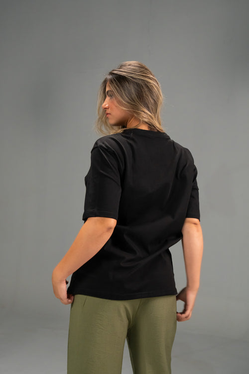 Black Basic Tee