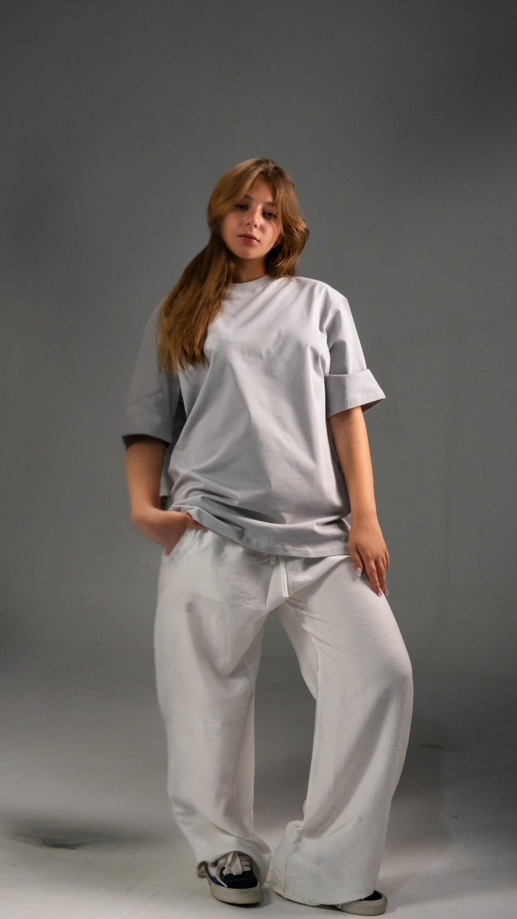 Light Grey Basic Tee