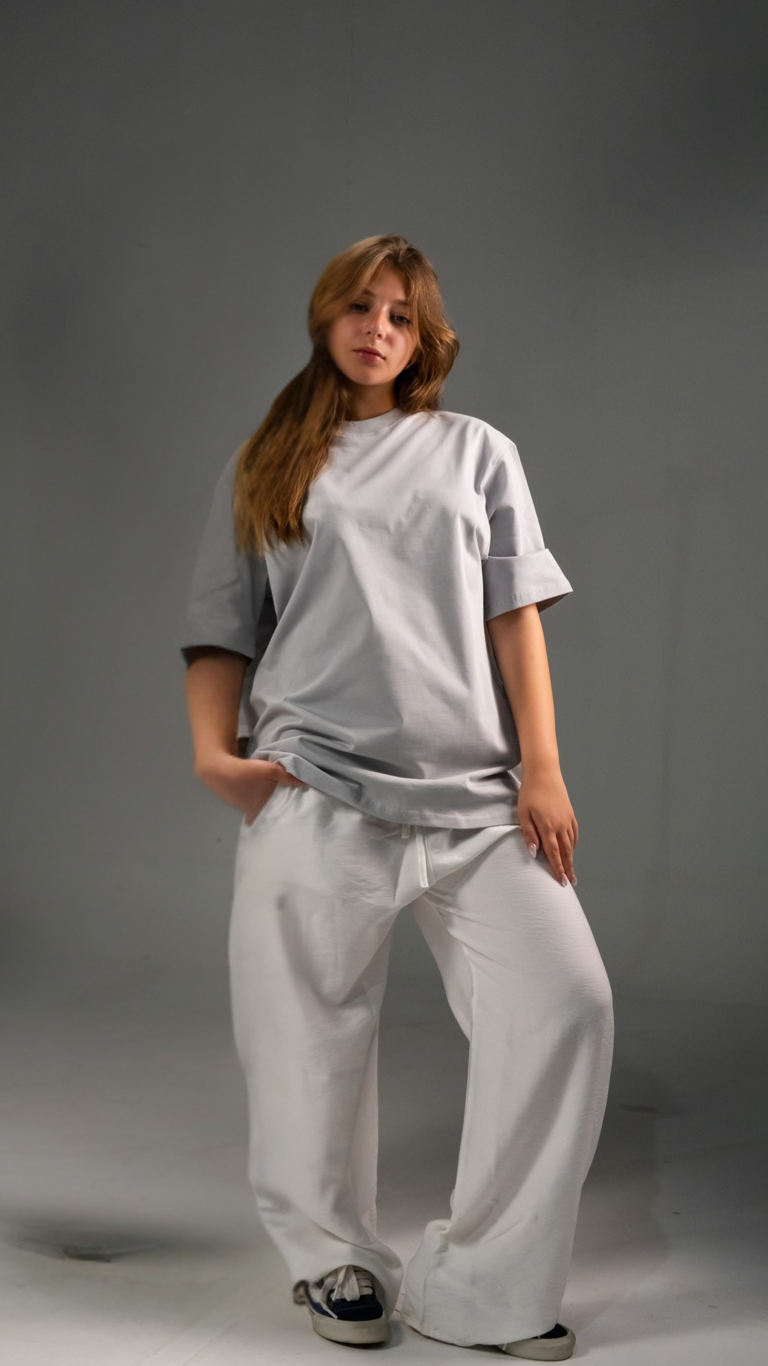 Light Grey Basic Tee